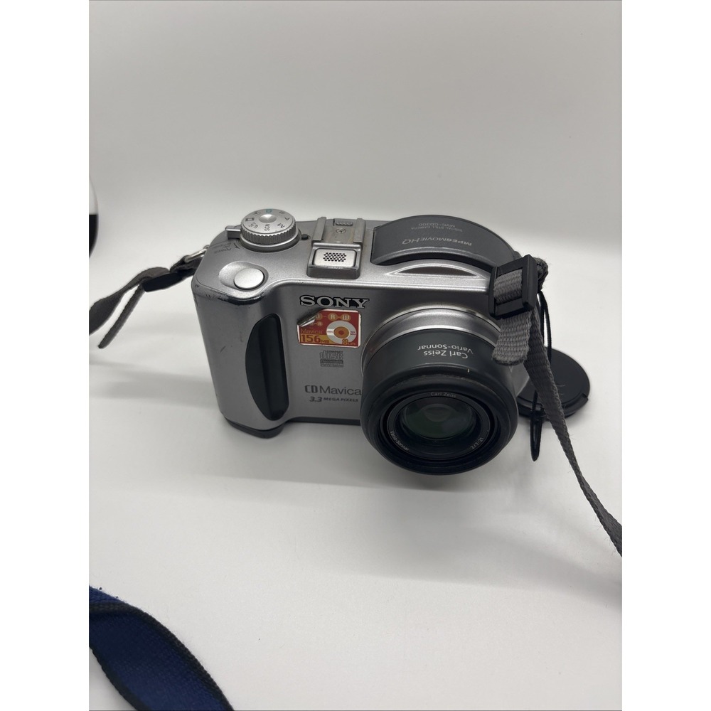 Vintage Sony Mavica MVC-CD300 3.3MP Digital CD Camera MPEG Untested